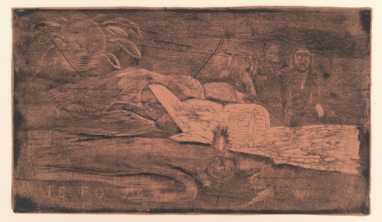 ते पो, 1893-94। द्वारा पॉल गाउगिन