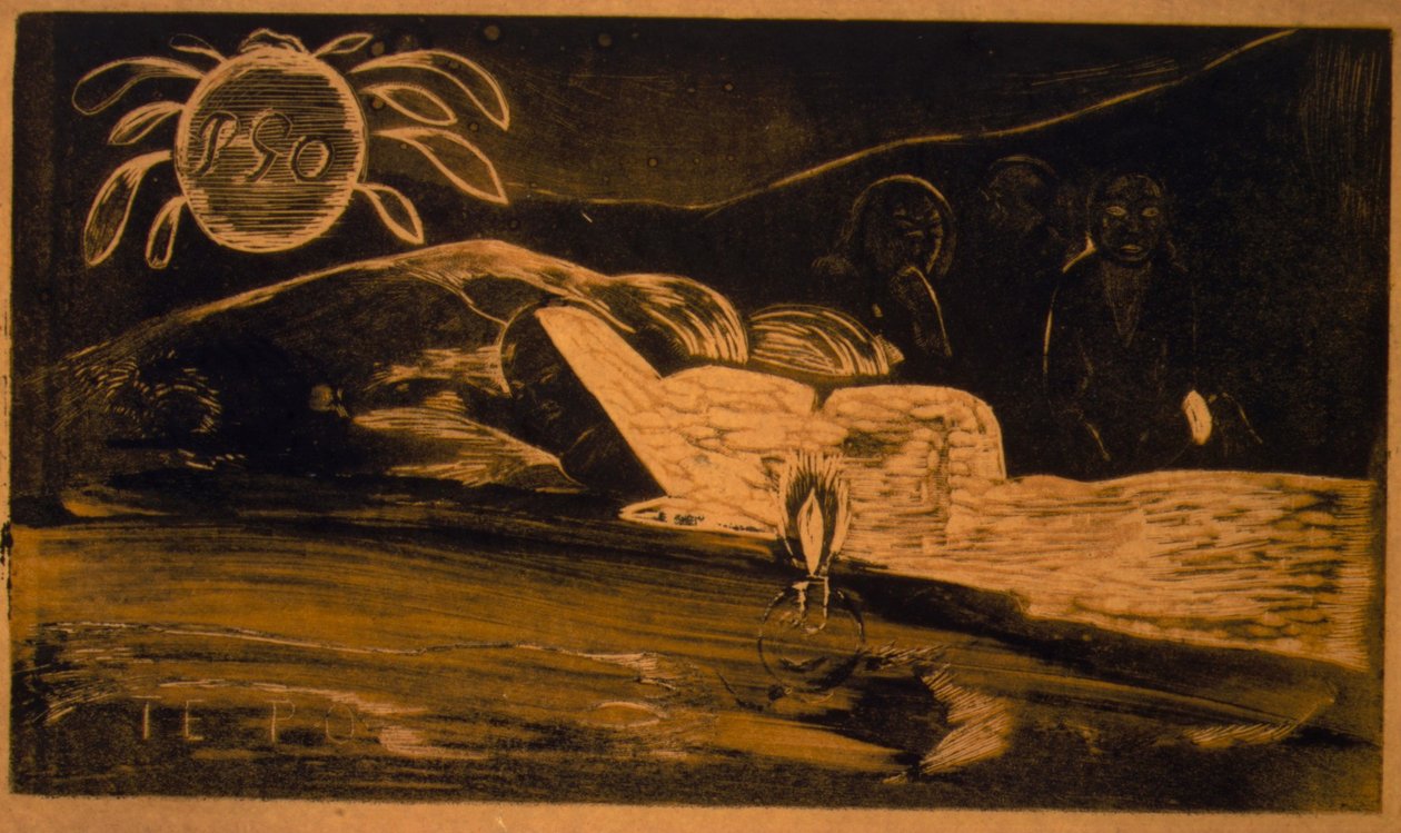 ते पो, 1893-94।, 1893-94। द्वारा पॉल गाउगिन