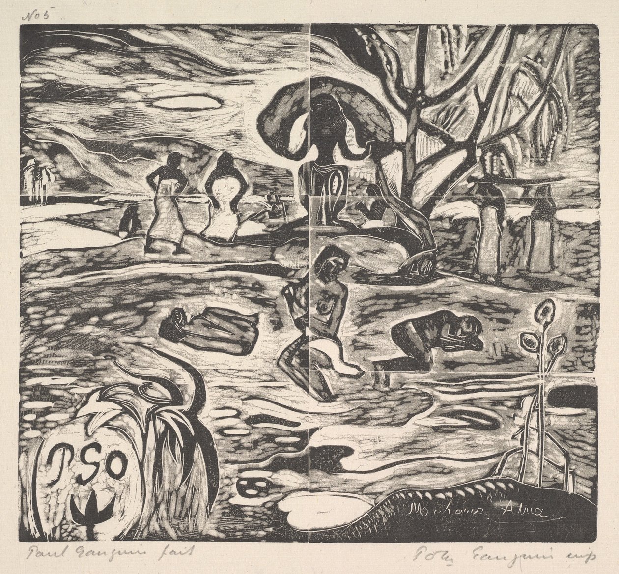 ईश्वर का दिन, 1894-95। द्वारा पॉल गाउगिन