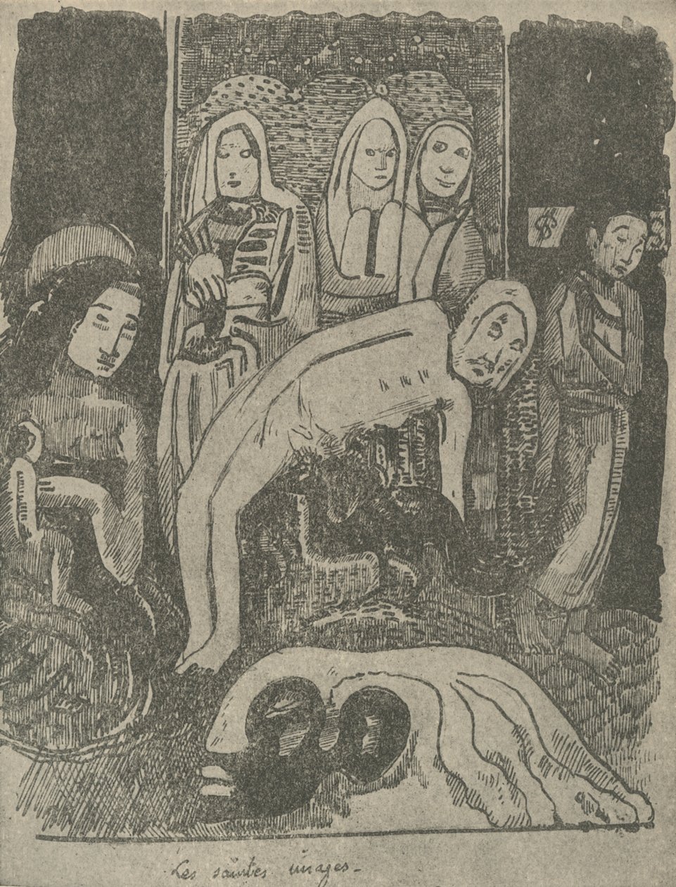 द होली इमेजेज, 1936 द्वारा पॉल गाउगिन