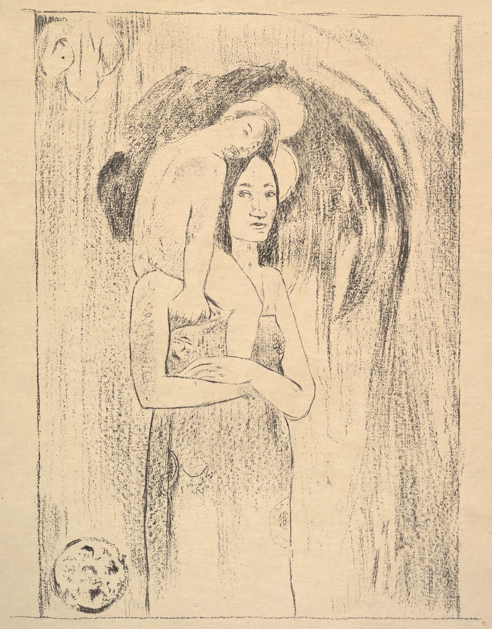 ला ओराना मारिया, 1894-95। द्वारा पॉल गाउगिन