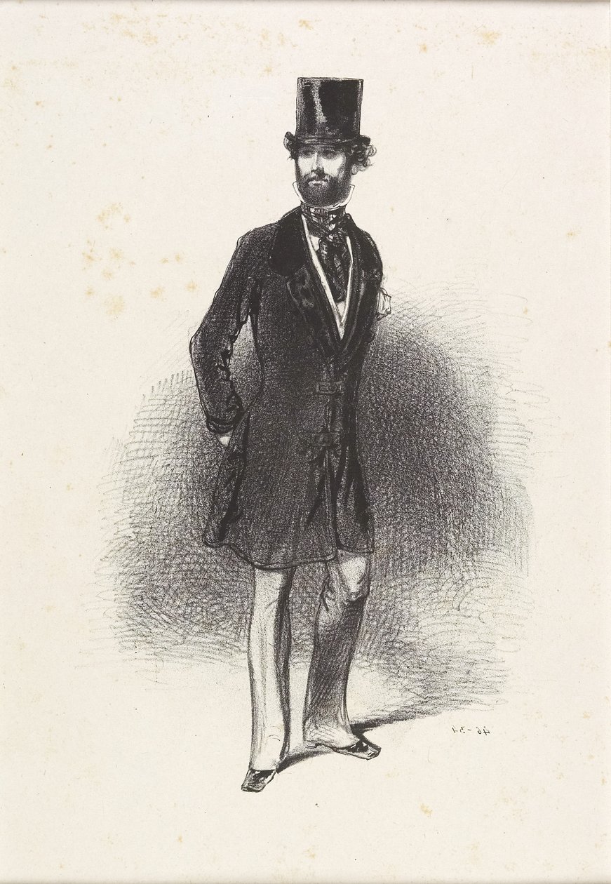 विंटर सूट, हमन द्वारा, 1846 द्वारा पॉल गवरानी