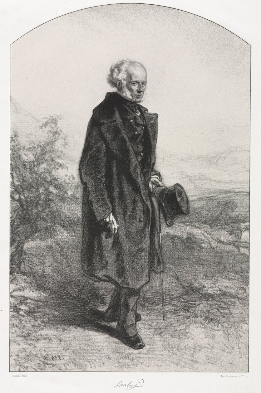 जीन बैप्टिस्ट इसाबे, 1854-1856। द्वारा पॉल गवरानी