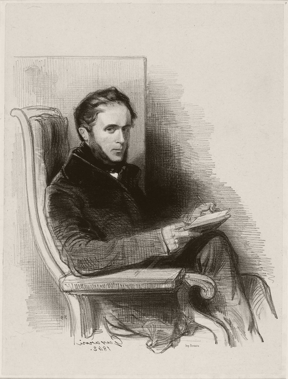 रेमंड ला गार्गी, 1842 द्वारा पॉल गवरानी