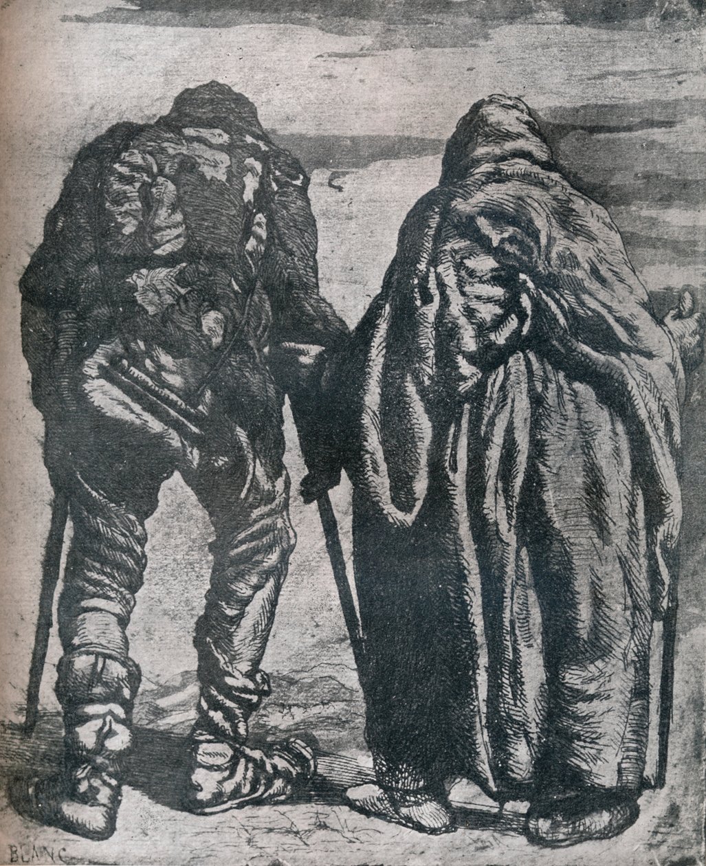 वैग्रांट्स, c19वीं सदी, 1924 द्वारा पॉल जोसेफ ब्लैंक