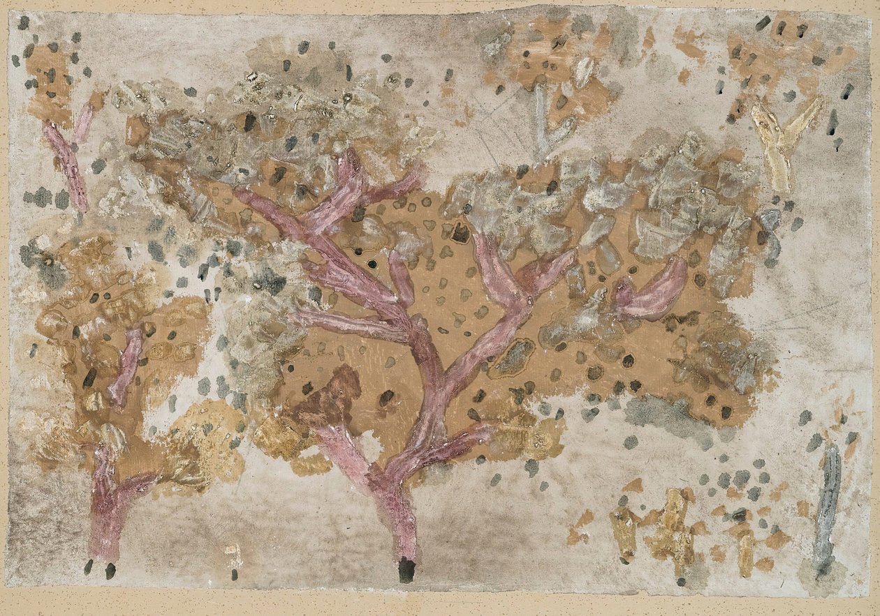 अल्टे बॉम वृद्ध पेड़, 1931। द्वारा पॉल क्ले
