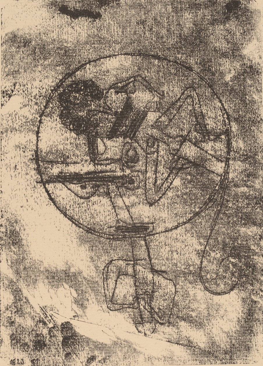द लव्ड वन, 1923। द्वारा पॉल क्ले