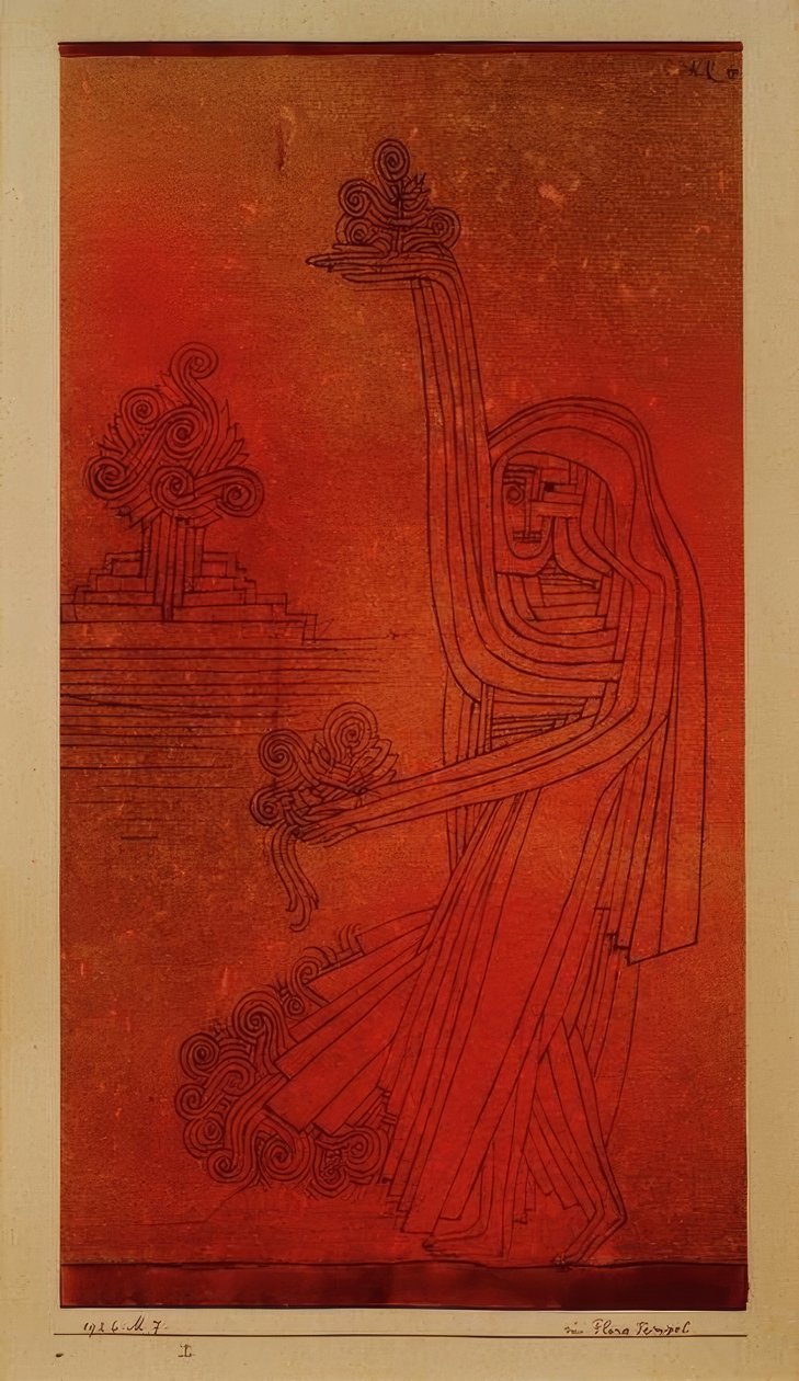 फ्लोरा मंदिर में द्वारा पॉल क्ले