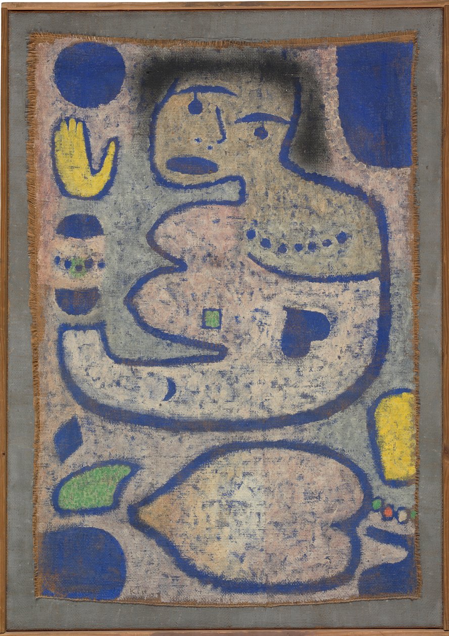 प्रेम गीत अमावस्या, 1939। द्वारा पॉल क्ले