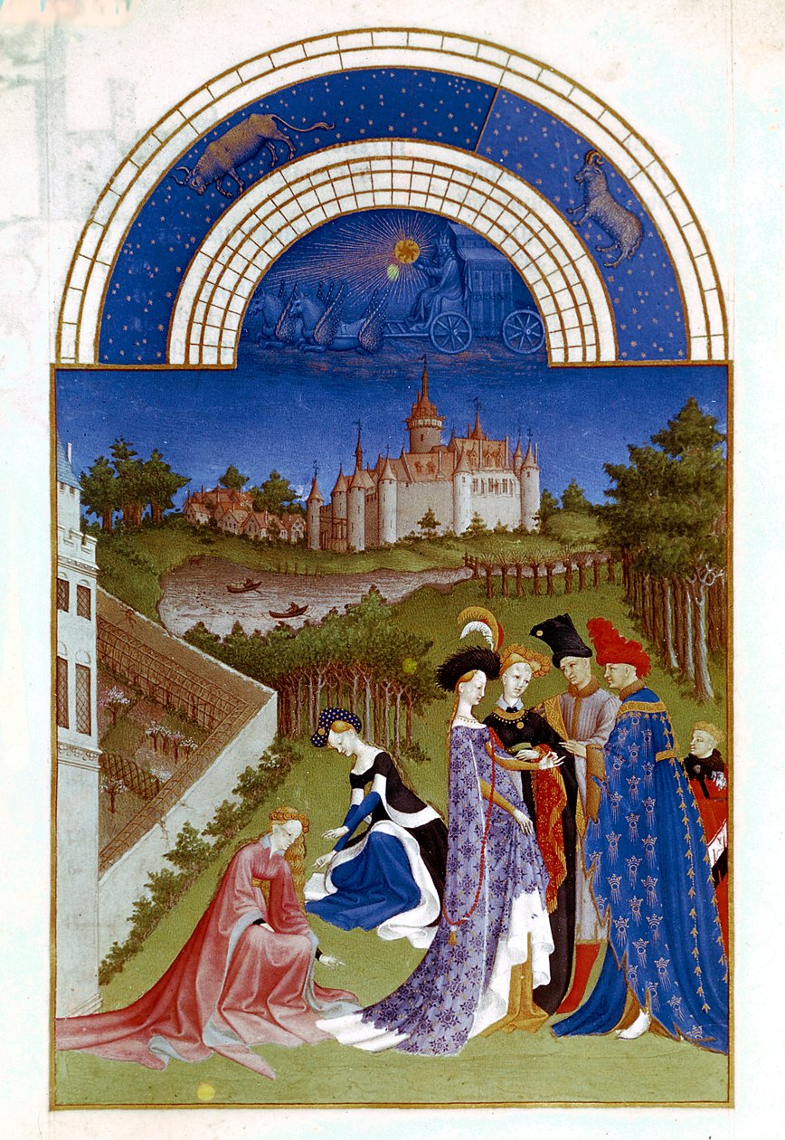 अप्रैल, 1412-1416 द्वारा पॉल लिम्बर्ग