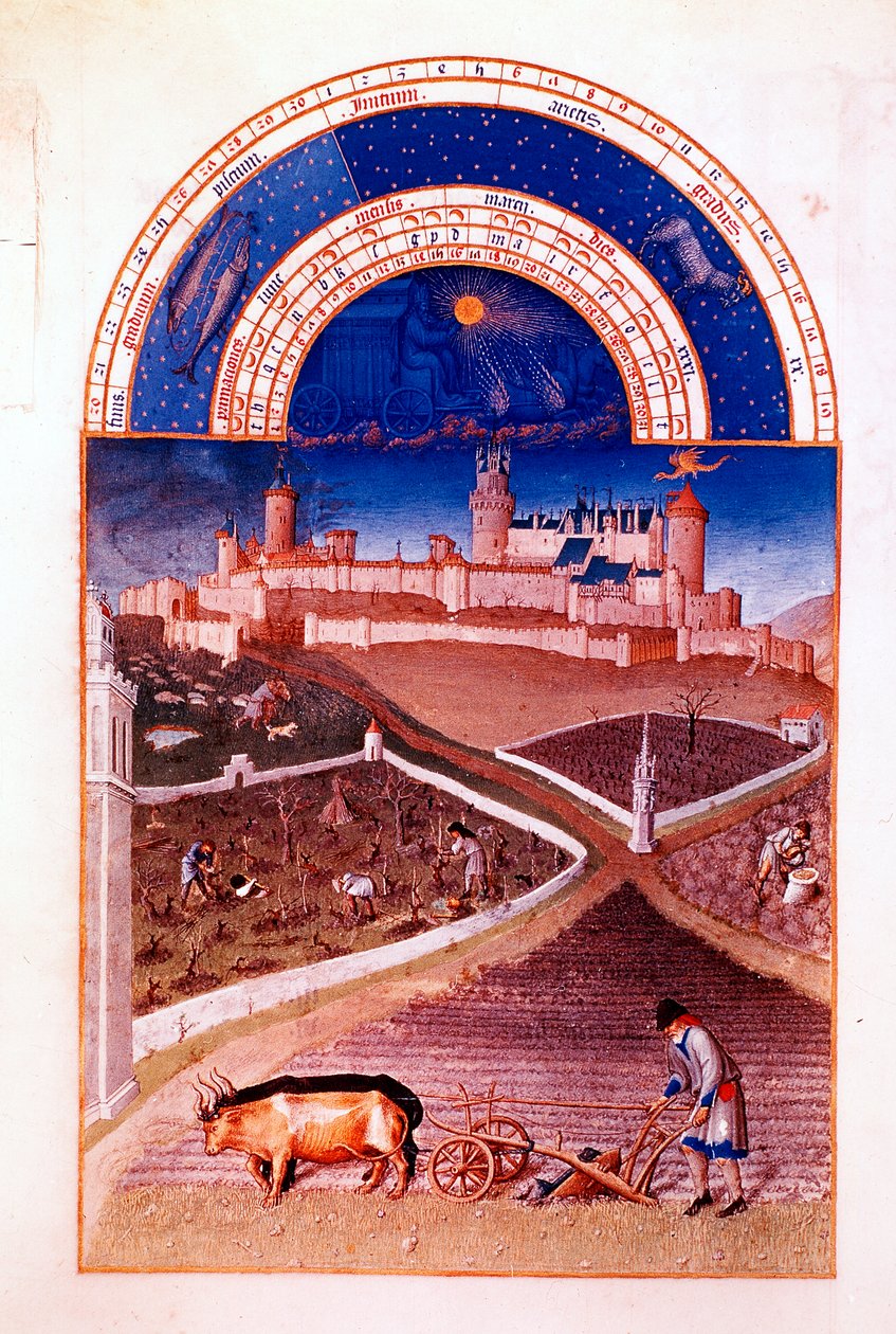 मार्च, 1412-1416 द्वारा पॉल लिम्बर्ग