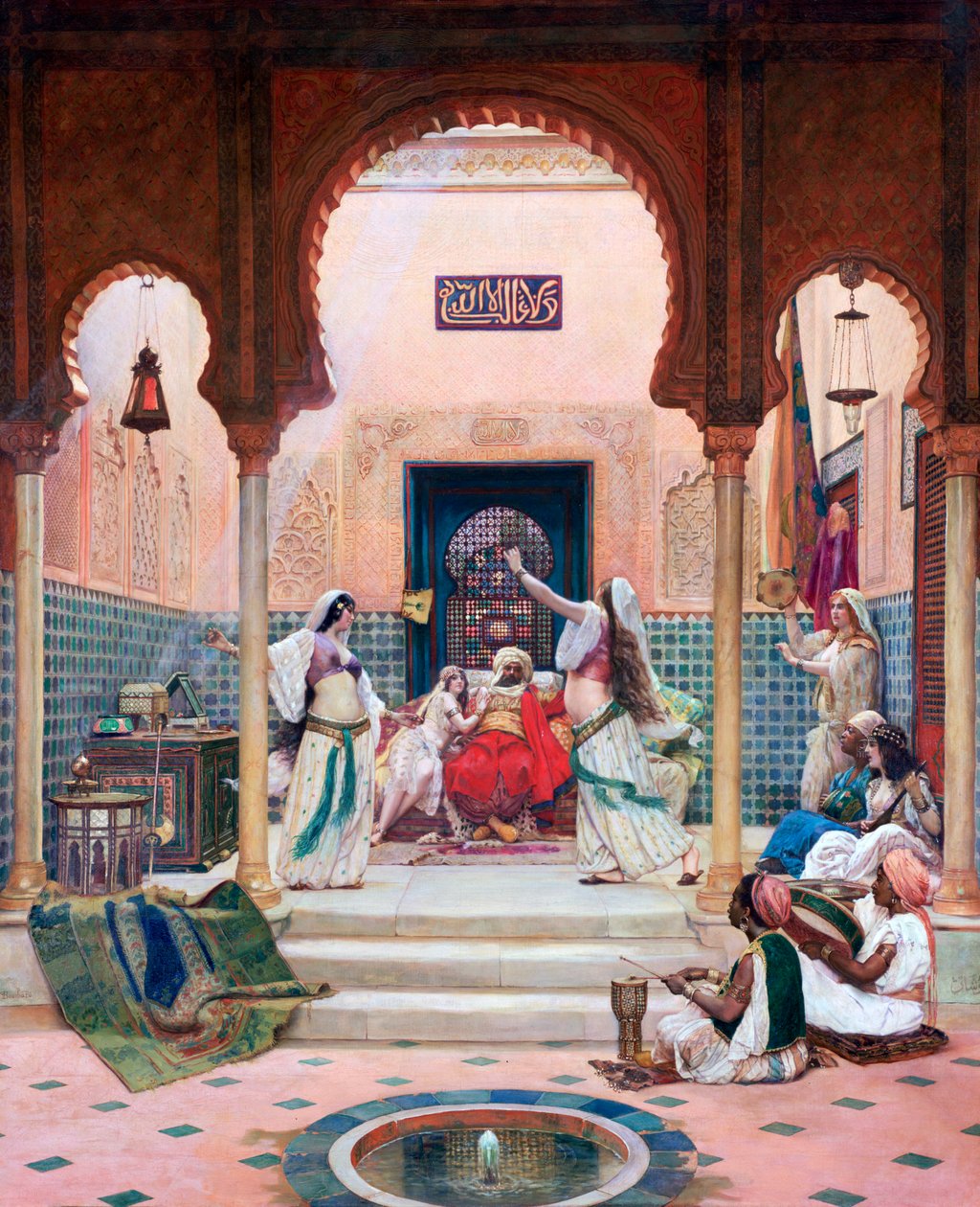 अल्मी का नृत्य, c1873-1937 द्वारा पॉल लुई बूचार्ड