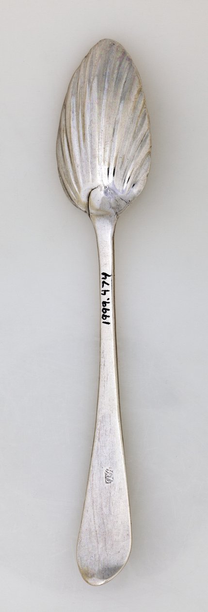 सुगंधित चम्मच, c.1785 (चांदी) द्वारा पॉल रेवरे
