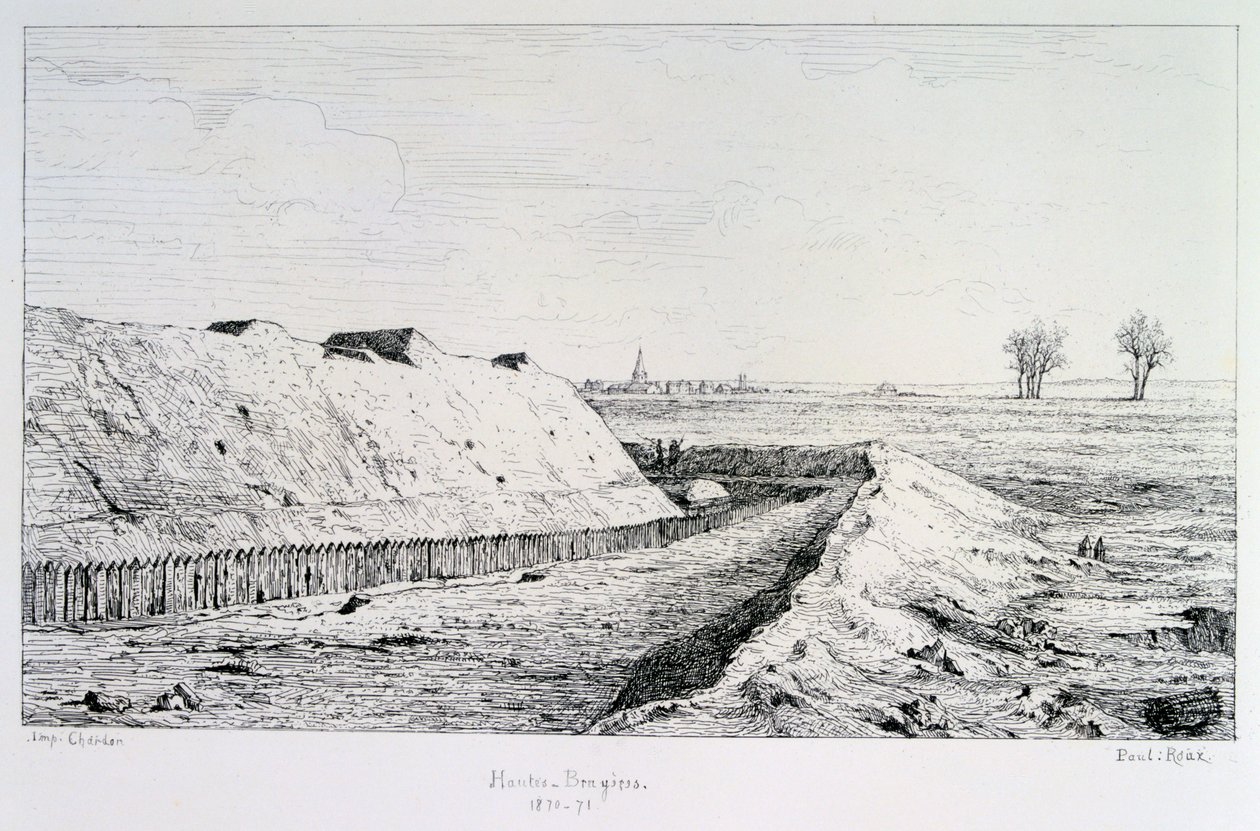 हाउट ब्रुगेर्स, घेराबंदी पेरिस, 1870-1871 द्वारा पॉल रॉक्स