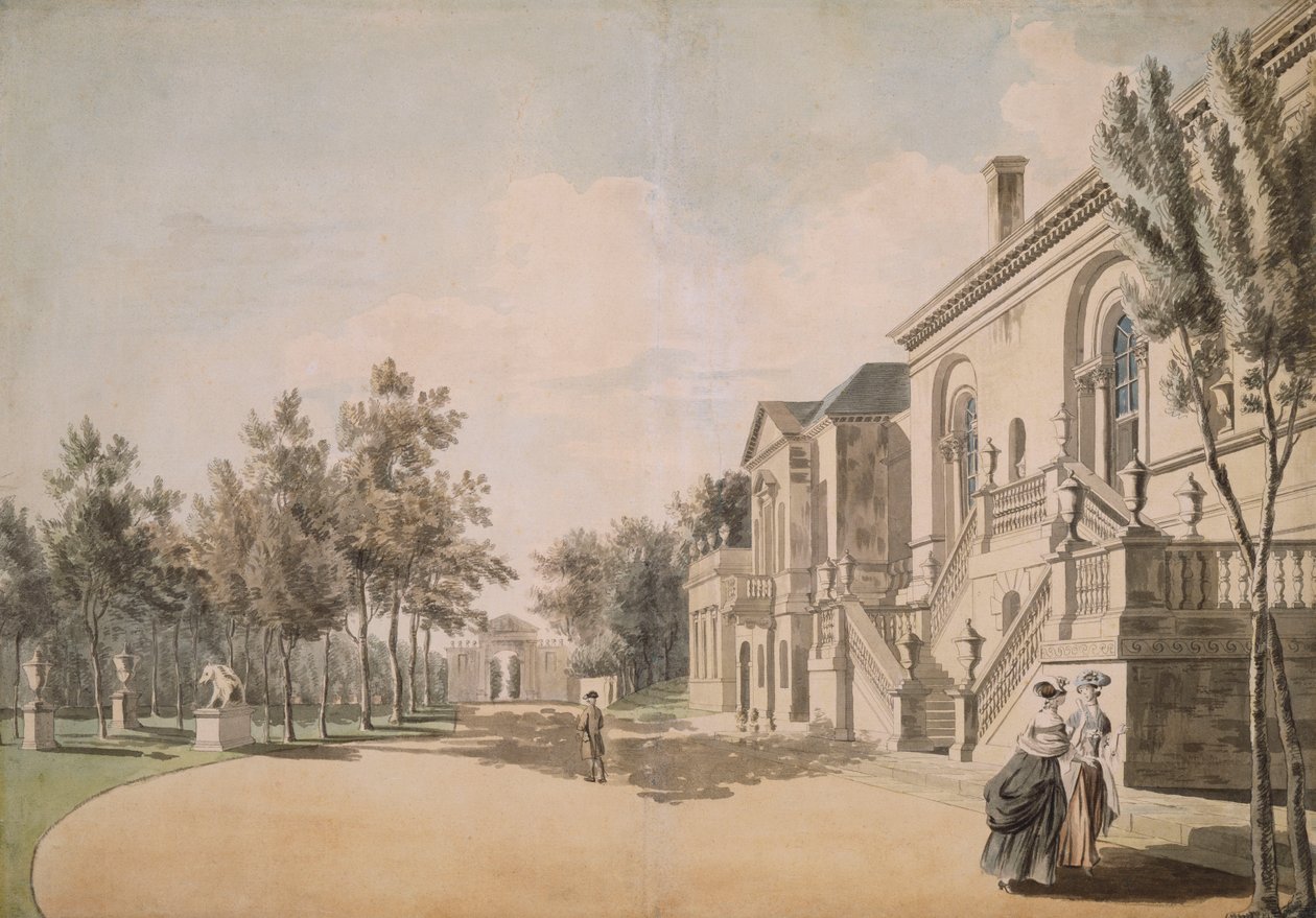 चिसविक हाउस, 1766-1768 द्वारा पॉल सैंडबी