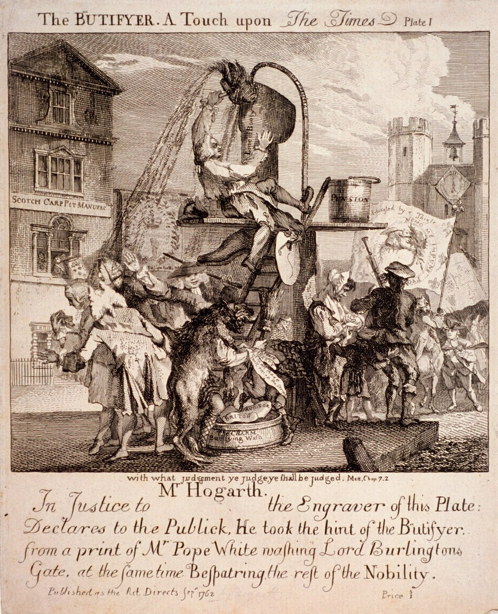 विलियम हॉगर्थ, 1762 द्वारा पॉल सैंडबी