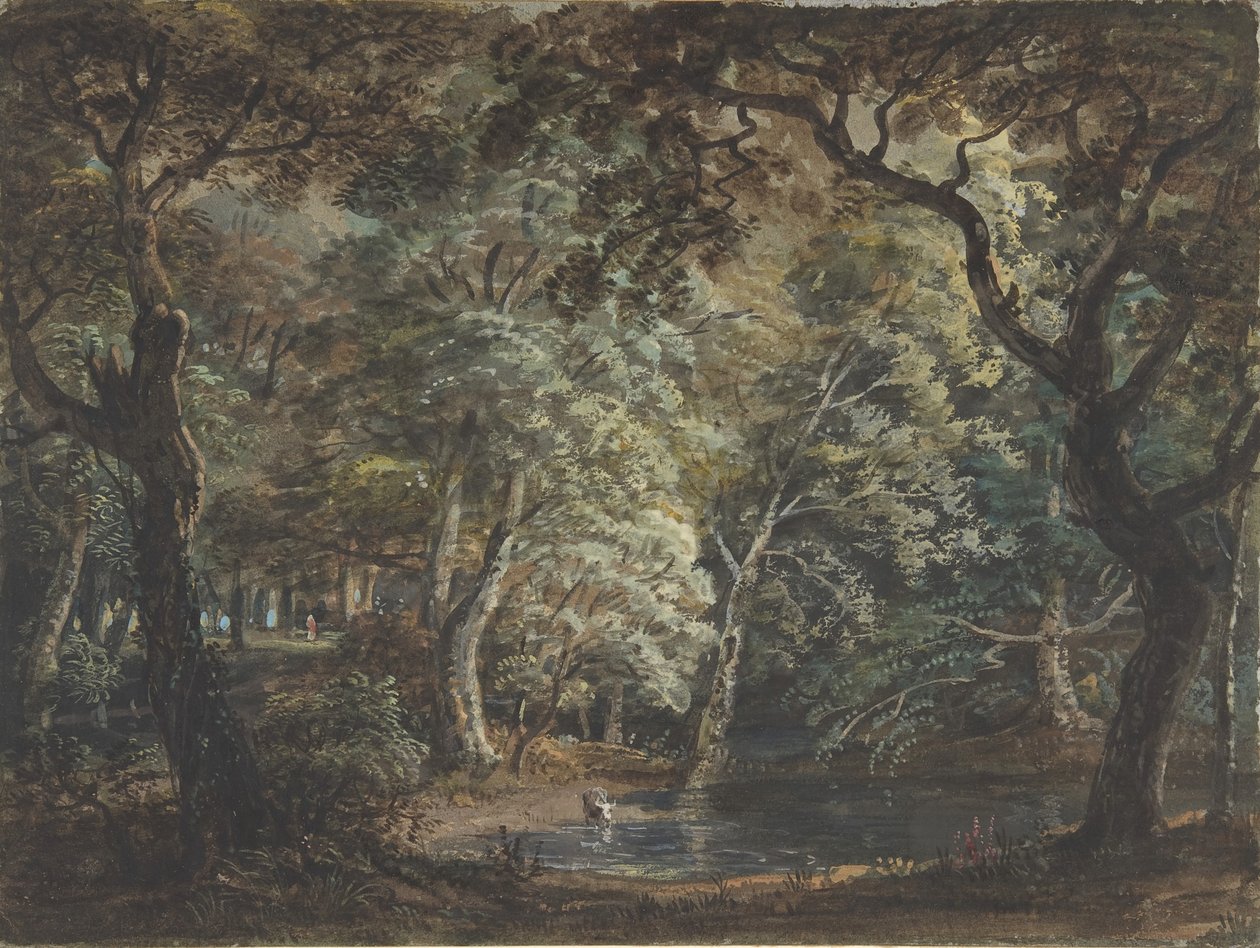 विंडसर ग्रेट पार्क, 1790-99। द्वारा पॉल सैंडबी