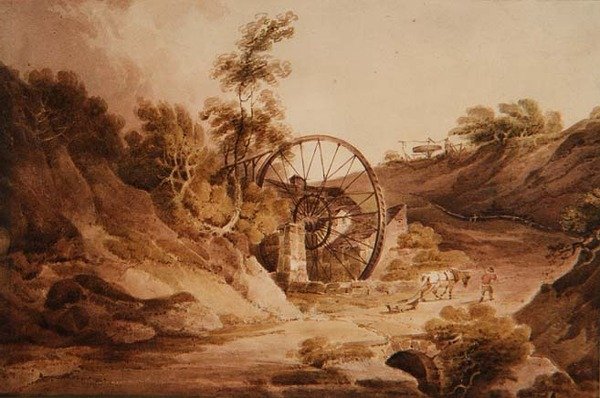 ब्रोसली में महान पहिया द्वारा पॉल सैंडबी मुन्न