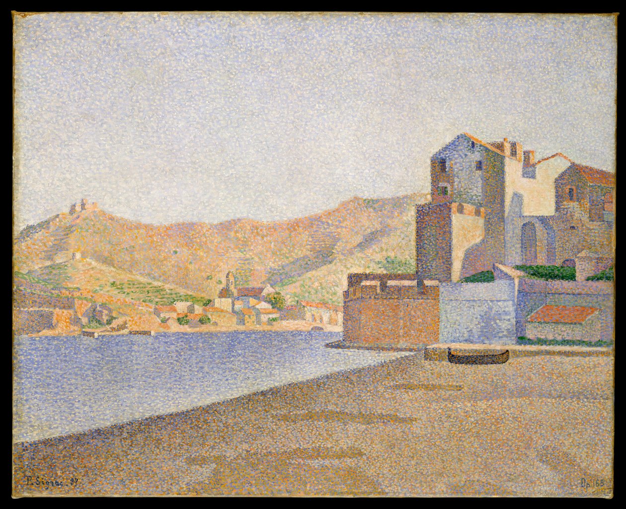 टाउन बीच, Collioure, opus 165 द्वारा पॉल साइनक