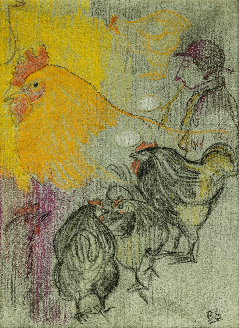 मुर्गियों; मुर्गी, द्वारा पॉल सेसरियस