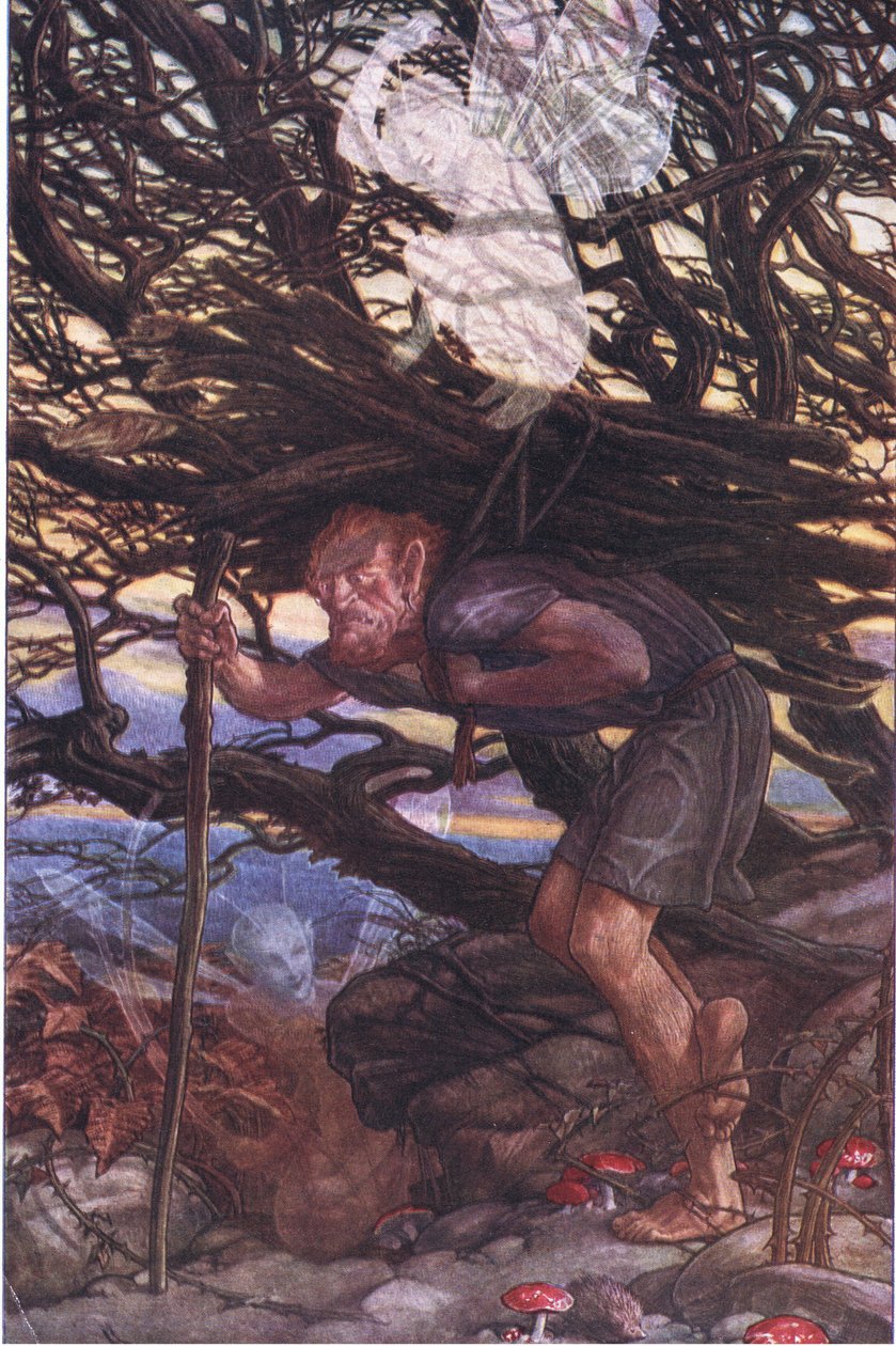और फिर भी मुझे शाप चाहिए, उदाहरण The Tempest, 1908 से द्वारा पॉल विन्सेंट वुड्रॉफ़