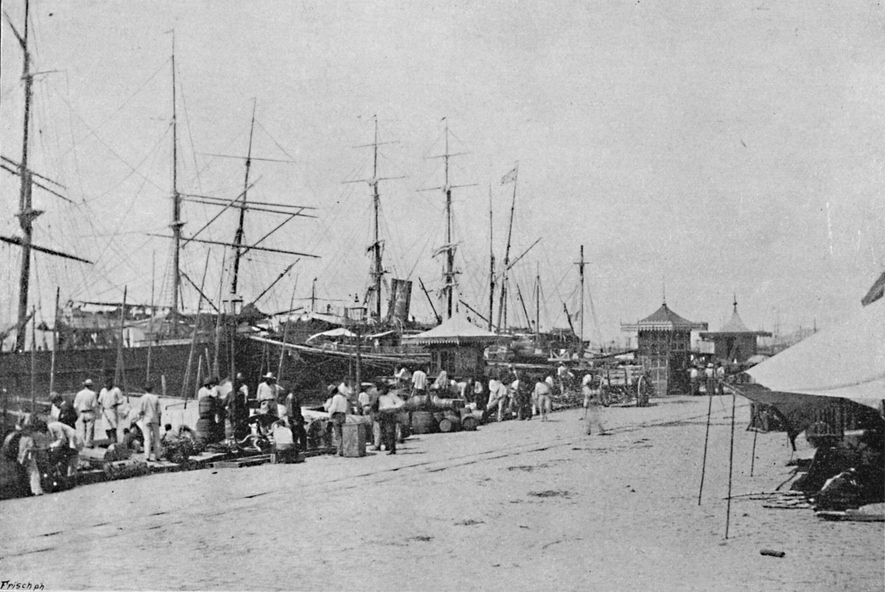 द सैंटोस, सेंटोस क्वाइसाइड, 1895 द्वारा पाउलो कोवाल्स्की