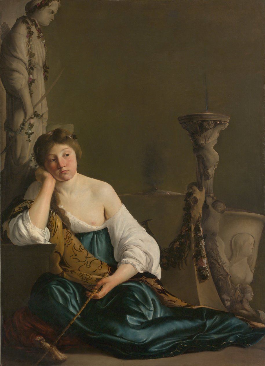 मोहभंग मेडिया, c.1640 (कैनवास पर तेल) द्वारा पॉलस बोर