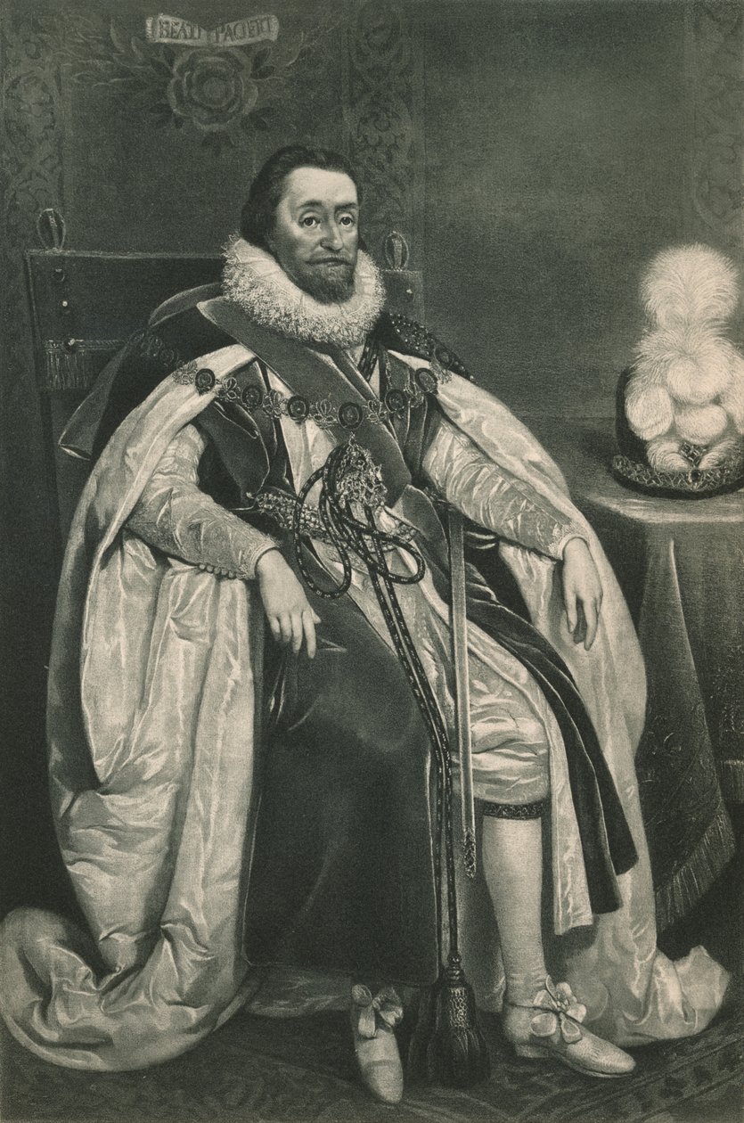 किंग जेम्स I और VI।, 1603, 1904 द्वारा पॉलस वैन सोमर