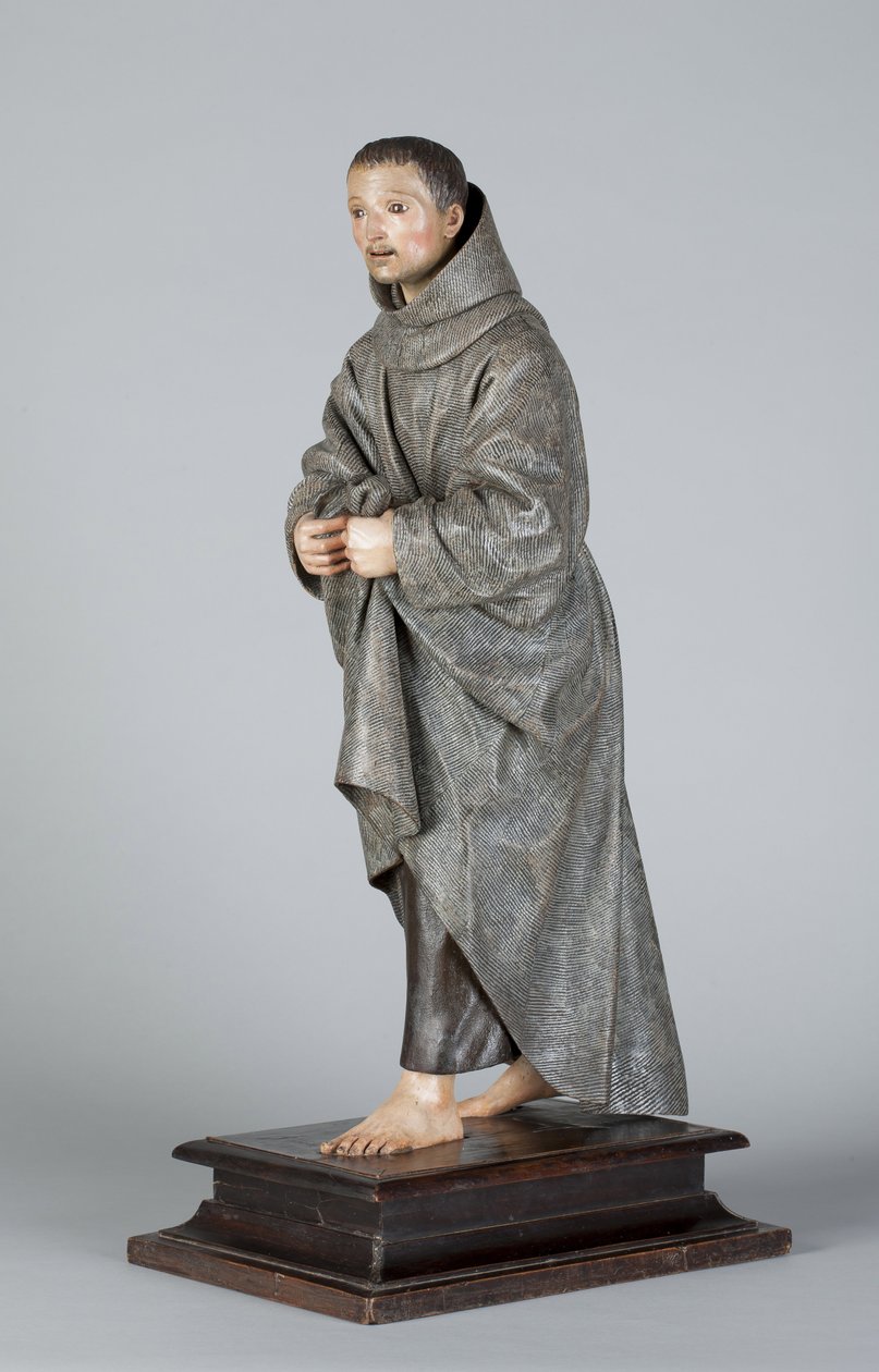 अलकाला के सैन डिएगो, c.1665-70 (पॉलीक्रोमेड लकड़ी) द्वारा पेड्रो डी मेना