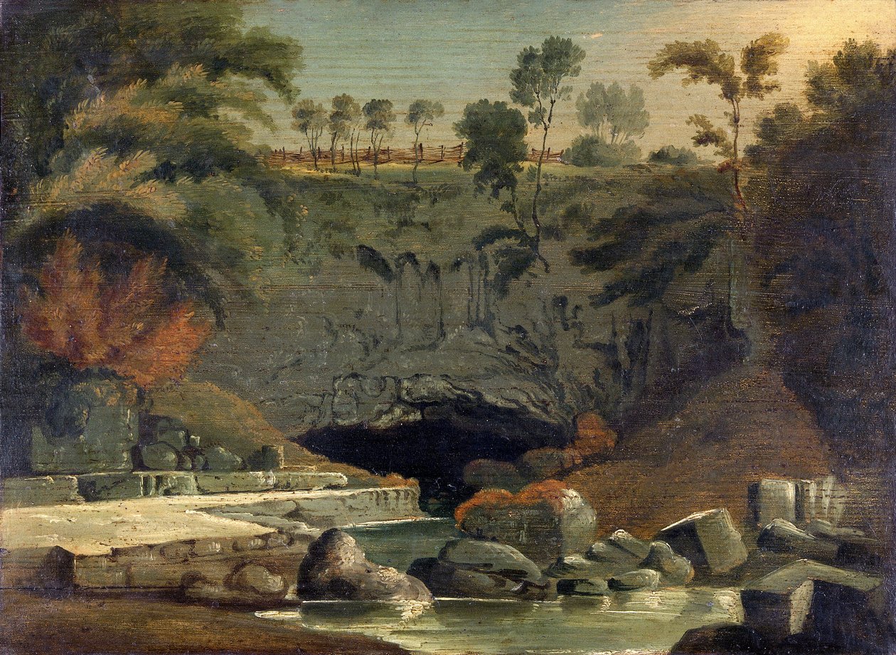 पोर्थ-यार-ओगॉफ, ब्रेकनॉकशायर, 1819। द्वारा पेनी विलियम्स