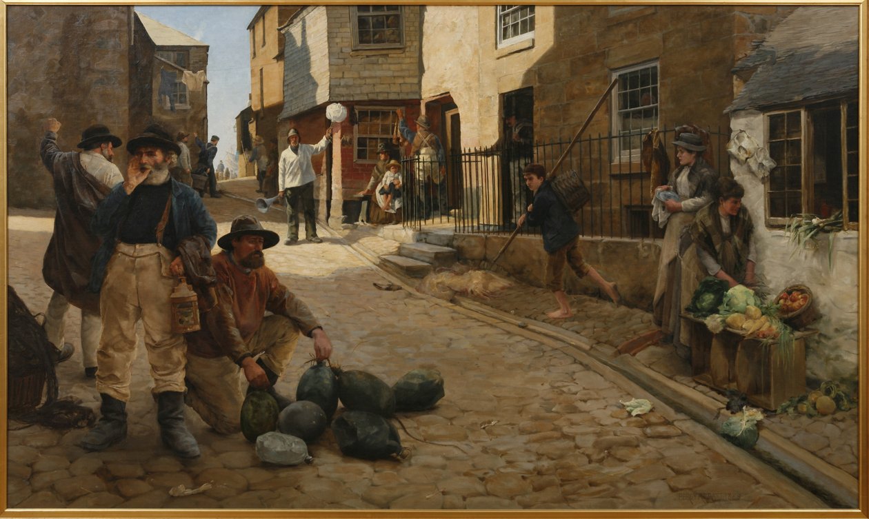 Hevva Hevva!, 1889  द्वारा पर्सी रॉबर्ट क्राफ्ट
