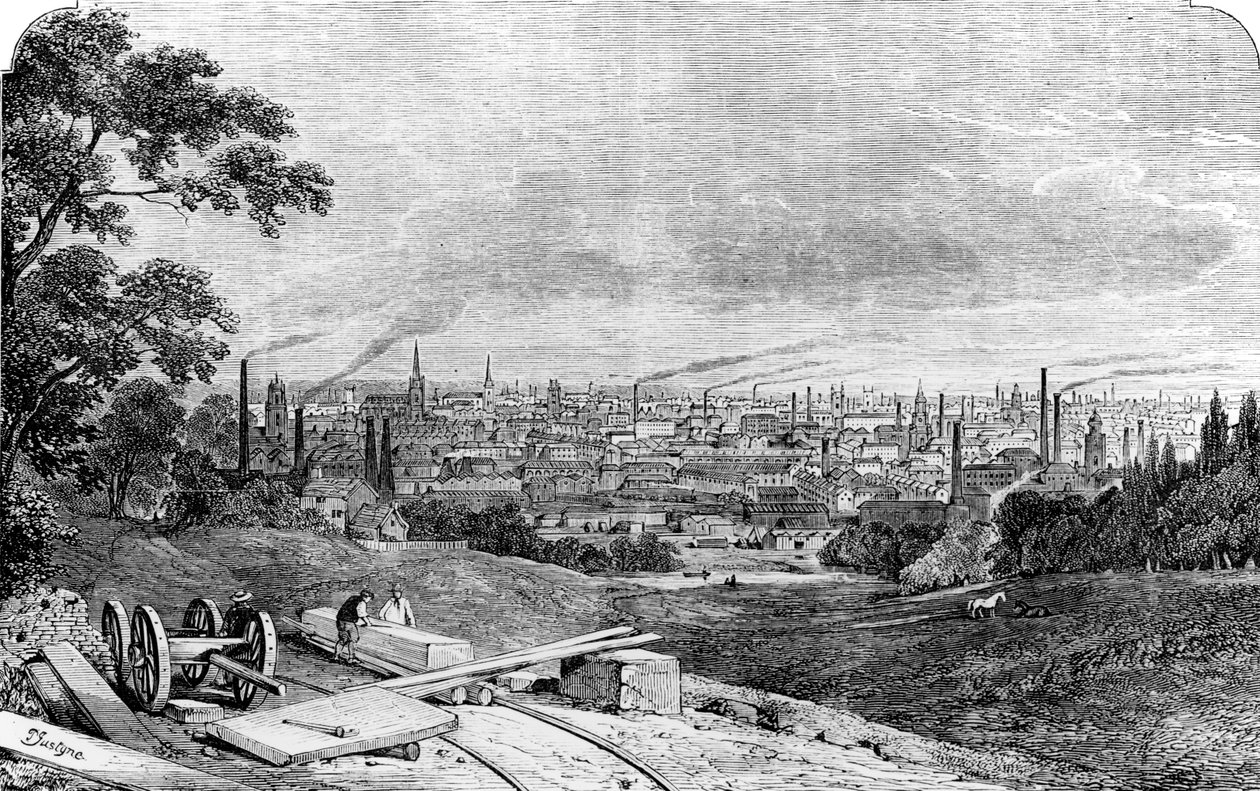 मैनचेस्टर, 1840 द्वारा पर्सी विलियम जस्टीन