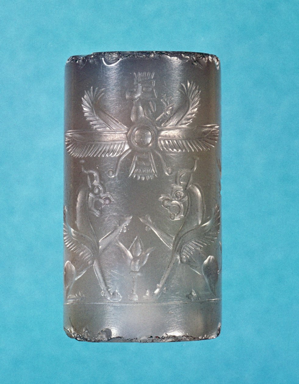 Achaemenid सिलेंडर सील, फारसी राजवंश, 7 वीं शताब्दी ई.पू. द्वारा फारसी स्कूल