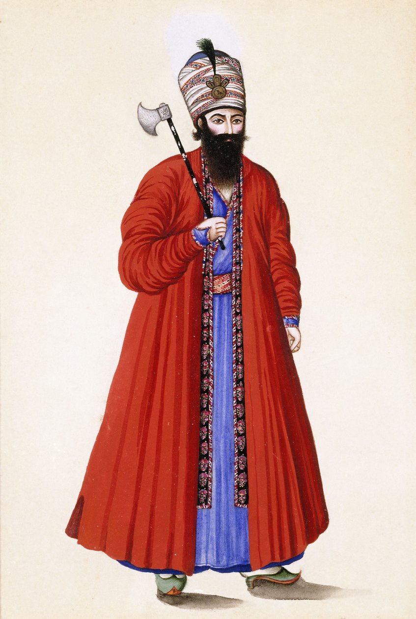 सद्रे ए "ज़म, पोर्ट ऑफ़ अंडर फथ" अली शाह, 19 वीं शताब्दी में प्रधानमंत्री द्वारा फारसी स्कूल