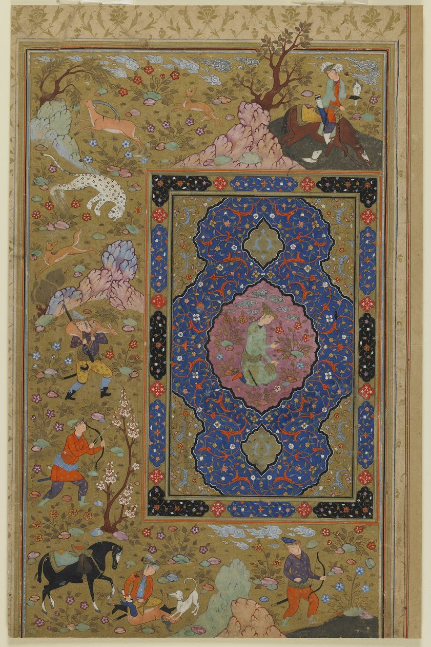 युवा पुरुष, सी। 1590-1610 द्वारा फारसी स्कूल