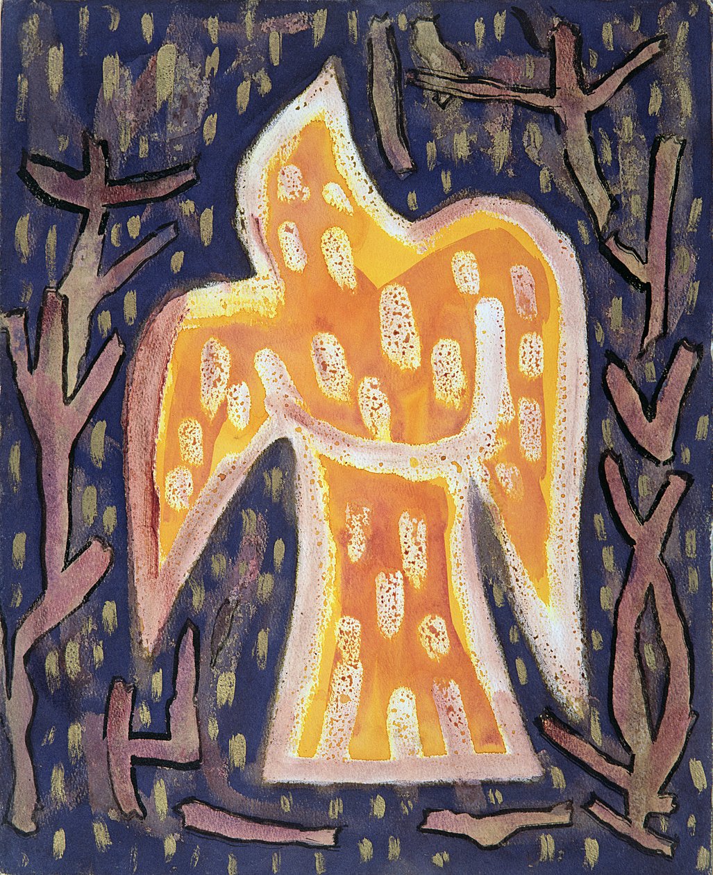 एमर्स से राइजिंग, 1992 (एक्रिलिक) द्वारा पीटर डेविडसन