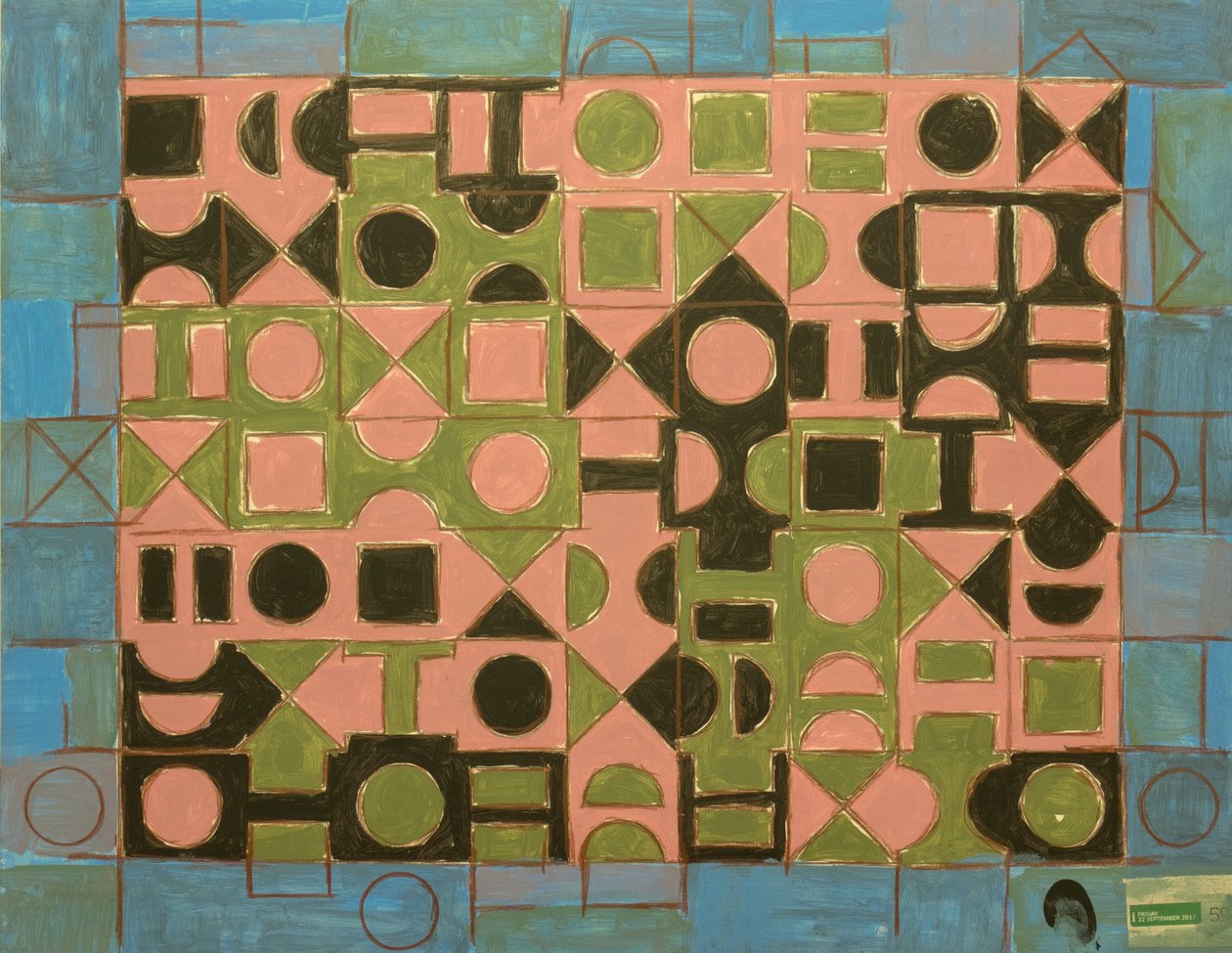 GEOMETRIC BASQUIAT। 2017 द्वारा पीटर मैकक्लेर