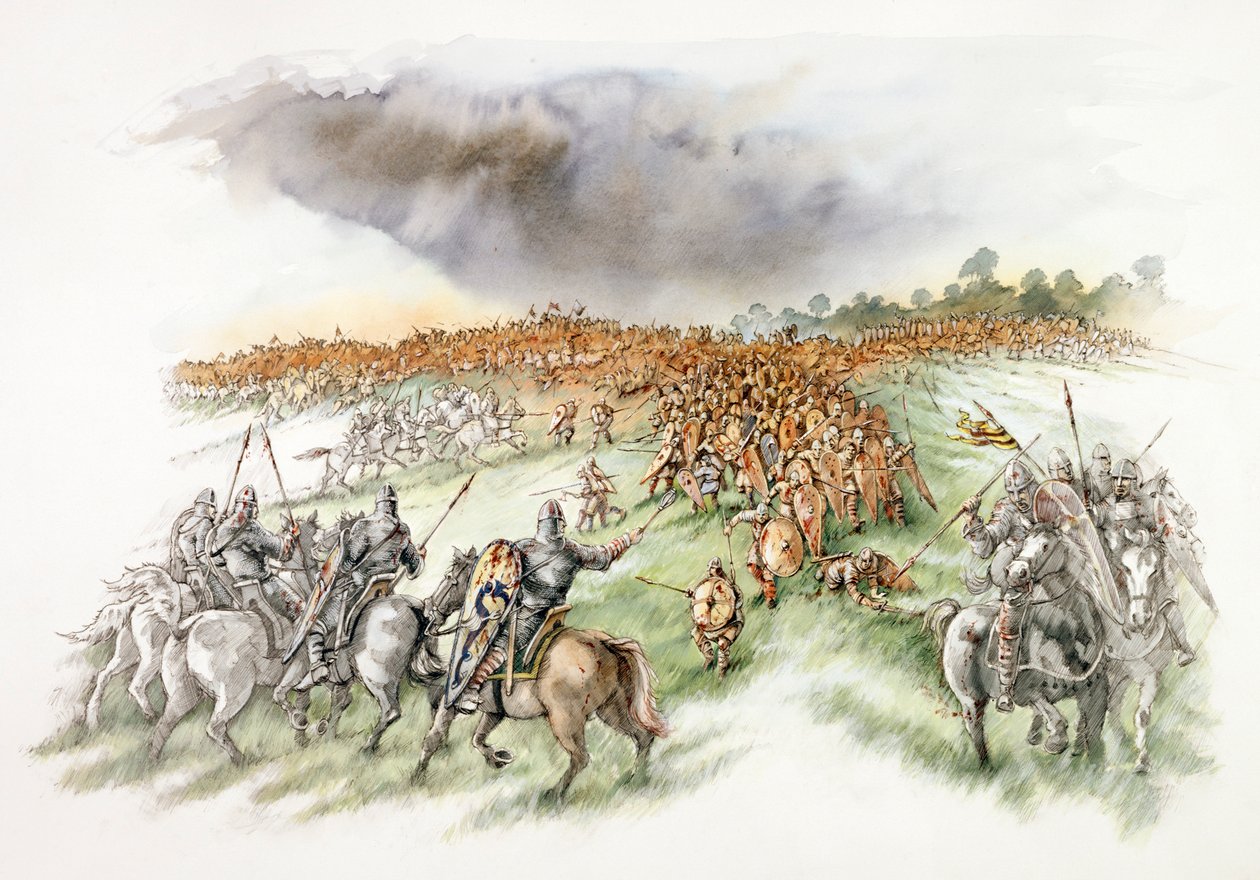 हेस्टिंग्स की लड़ाई, 1066 c1990-2010 द्वारा पीटर डुन्नो