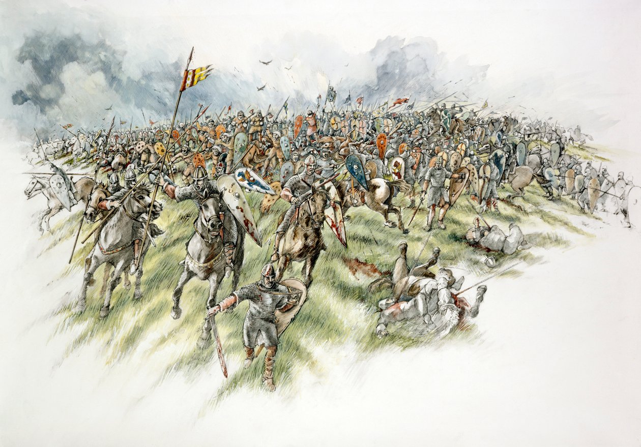 हेस्टिंग्स की लड़ाई, 1066 c1990-2010 द्वारा पीटर डुन्नो