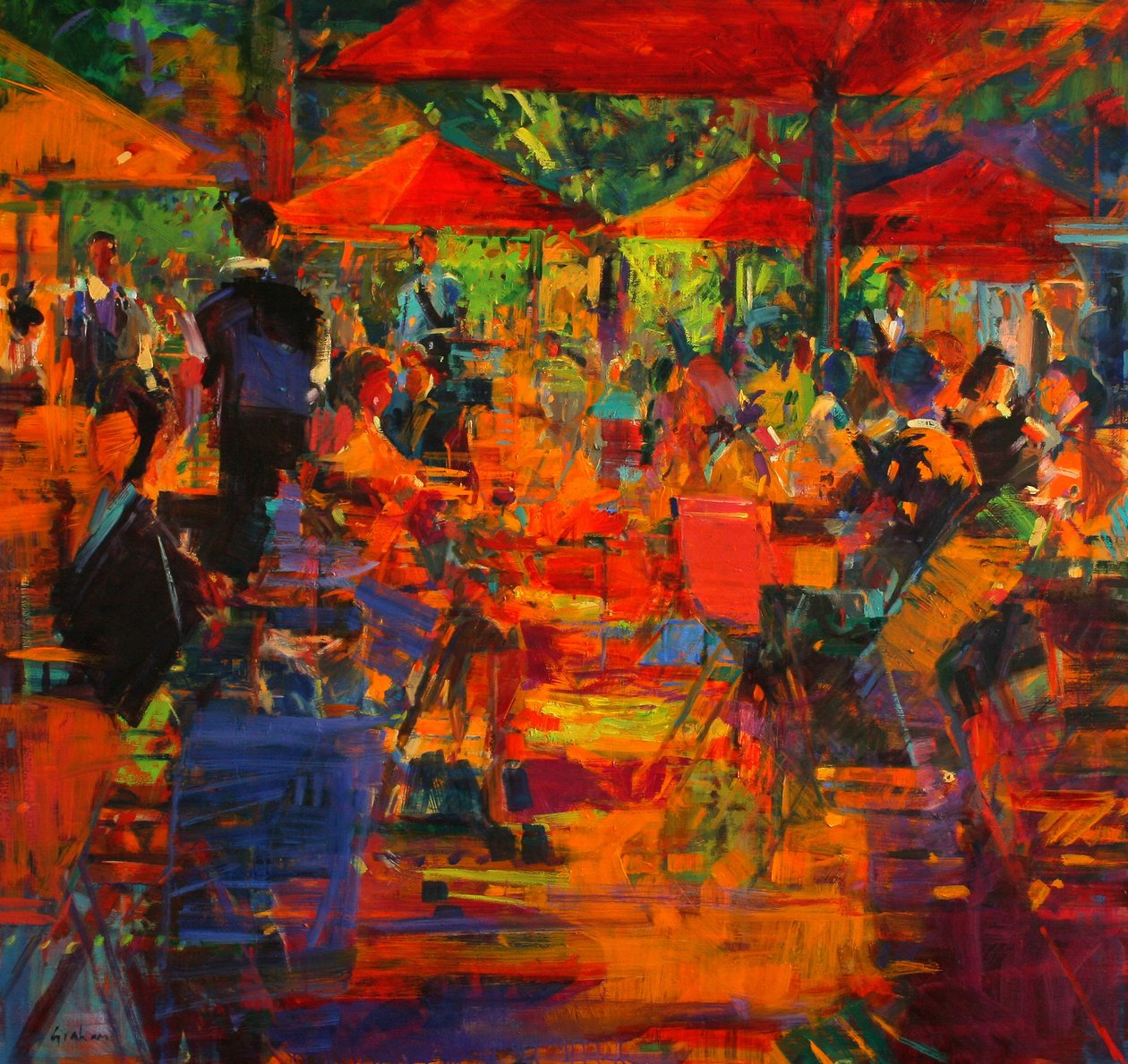 द ग्रैंड कैफे, 2011 द्वारा पीटर ग्राहम (समकालीन)