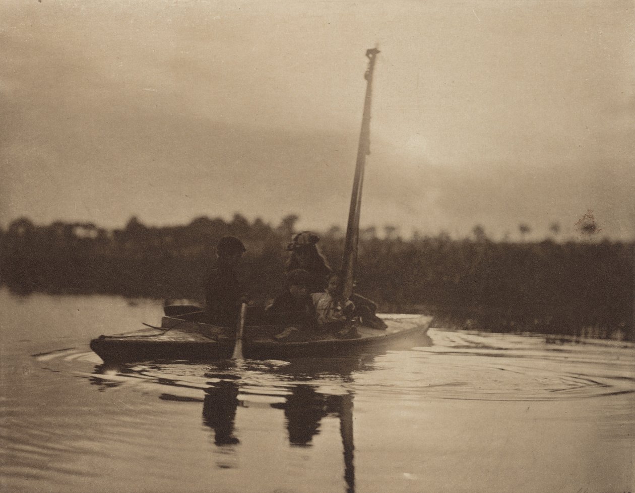ब्रॉड के बच्चे, 1890-1891, 1893 मुद्रित। द्वारा पीटर हेनरी इमर्सन