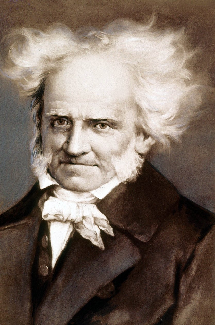 जर्मन दार्शनिक आर्थर शोपेनहावर (1788-1860) पीटर क्रेमेरो द्वारा पेंटिंग के बाद की तस्वीर द्वारा पीटर क्रेमर