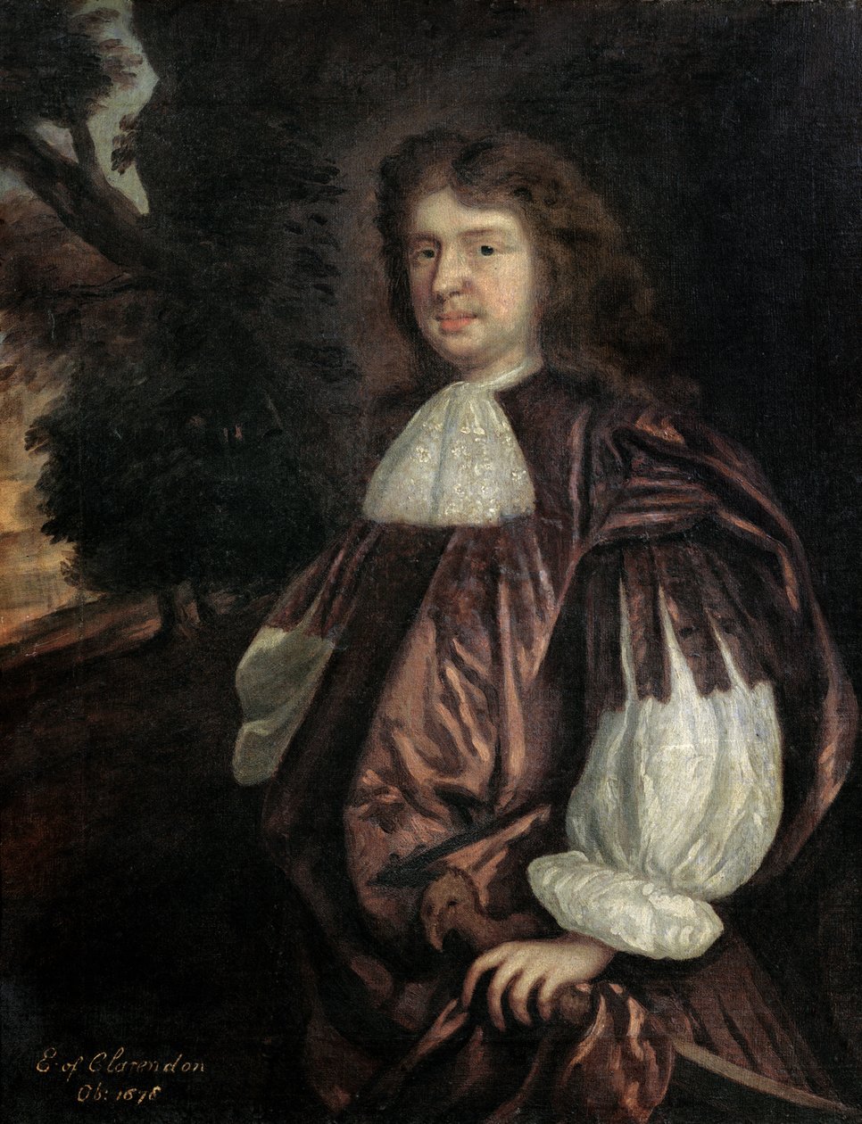 एडवर्ड हाइड, अर्ल ऑफ क्लेरेंडन, c.1667 द्वारा पीटर लिली