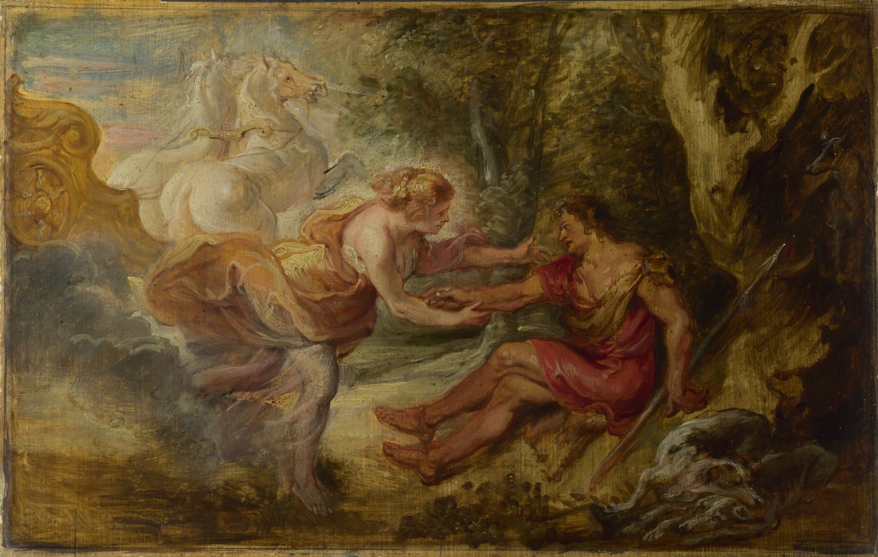 Aurora abducting Cephalus, ca 1636 द्वारा पीटर पॉल रूबेन्स