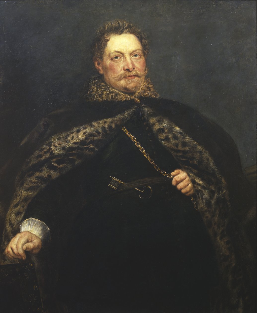 जन वैन मोंटफोर्ट का पोर्ट्रेट, c.1635 (कैनवास पर तेल) द्वारा पीटर पॉल रूबेन्स