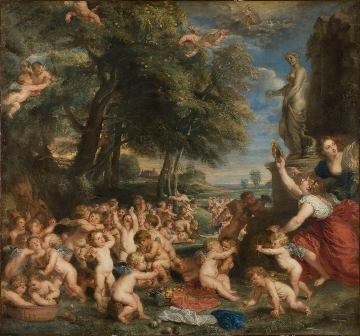 शुक्र की पूजा, c.1635 (कैनवास पर तेल) द्वारा पीटर पॉल रूबेन्स