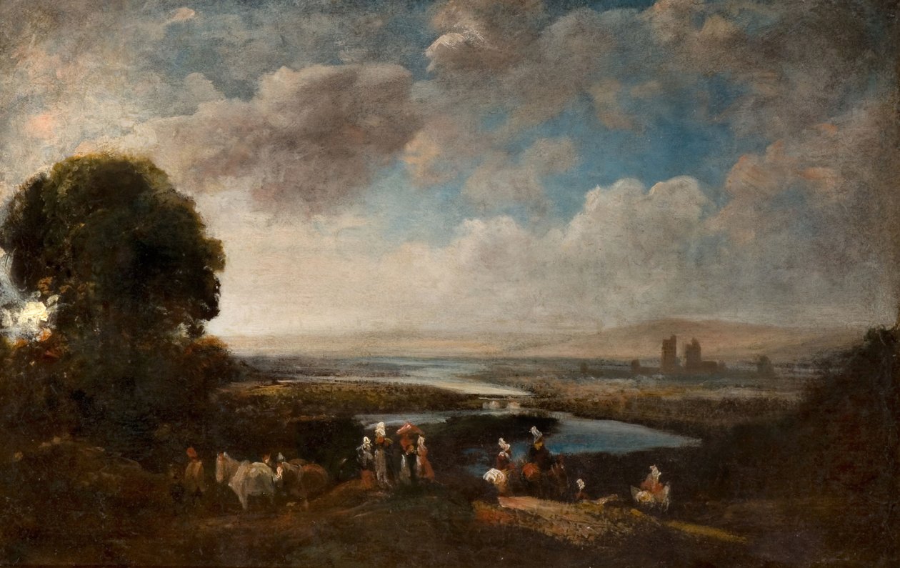 व्यापक लैंडस्केप, 1800-50। द्वारा पीटर डी विंट