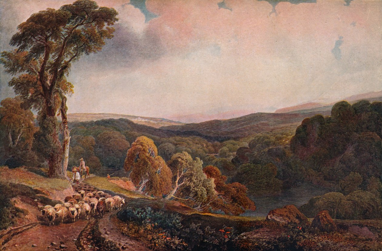 लोथर कैसल के पास, c1818 द्वारा पीटर डी विंट