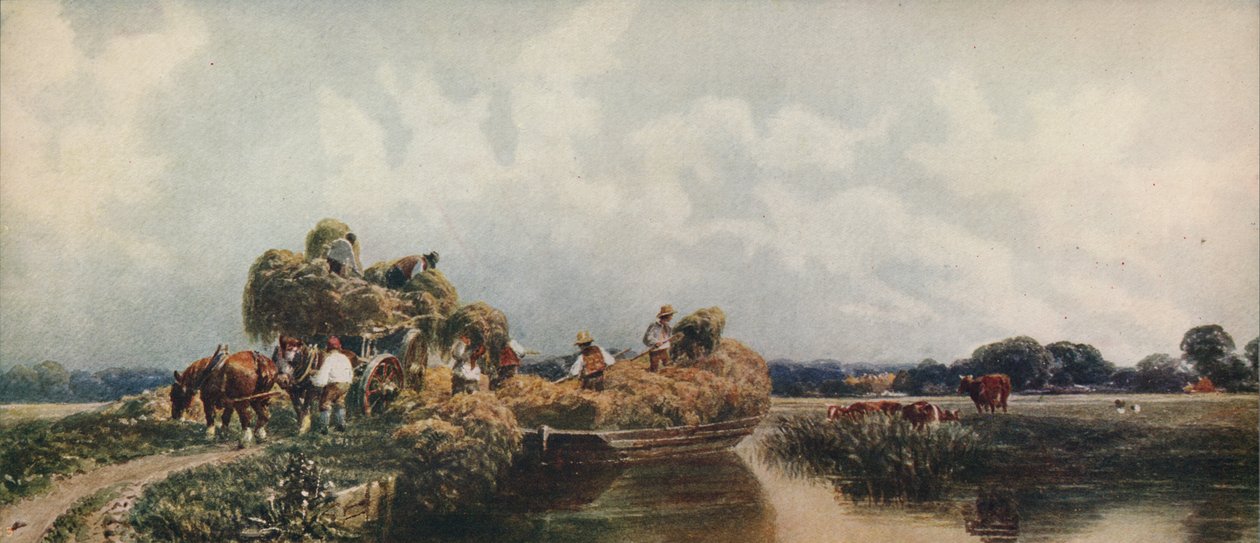 रोमन कैनाल, लिंकनशायर, c1840, c1915 द्वारा पीटर डी विंट
