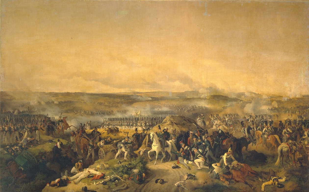 26 अगस्त, 1812, 1843 को बोरोडिनो की लड़ाई द्वारा पीटर वॉन हेस